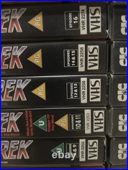 Vintage Complete Star Trek VHS Cassette Tape Box Set Episodes 1-79 Fast P&P Vintage Complete Star Trek VHS Cassette Tape Box Set Episodes 1-79 Fast P&P