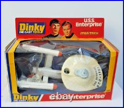 Vintage Dinky Model Star Trek USS Enterprise #358 Boxed Original Excellent