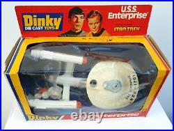 Vintage Dinky Model Star Trek USS Enterprise #358 Boxed Original Excellent