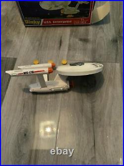 Vintage Dinky Toys Star Trek USS Enterprise spacecraft 358 nr mint original box
