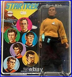 Vintage Mego 1974 Star Trek TOS 8 Captain James T Kirk Action Figure Ex Shop