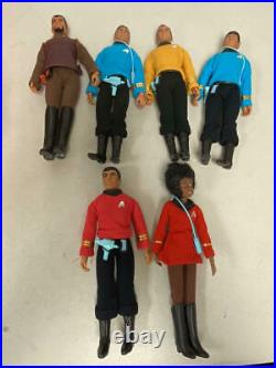 Vintage Mego Star Trek Figure Lot All Original Complete + In Beautiful Condition
