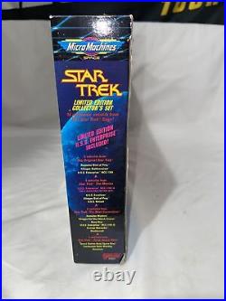 Vintage Micro Machines 1993 STAR TREK Limited Edition #005012 Collector's Set