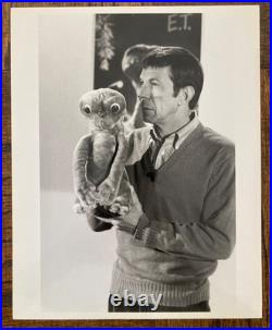 Vintage Original Leonard Nimoy Star Trek & ET Extraterrestrial Press Promo Photo