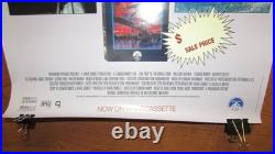 Vintage Original STAR TREK IV The Voyage Home 1986 Retail VHS Movie Poster 23x37
