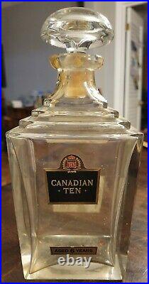 Vintage Original Series Star Trek Canadian Ten Whisky Bottle Decanter Prop