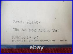 Vintage Original Star Trek TV Show Script First Draft He Walked Among Us 1967