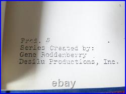 Vintage Original Star Trek TV Show Script First Draft He Walked Among Us 1967