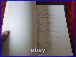 Vintage Original Star Trek TV Show Script First Draft He Walked Among Us 1967