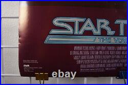 Vintage Original1986 Star Trek IV The Voyage Home Movie Poster