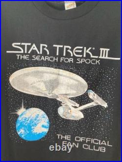 Vintage Star Trek 3 The Search for Spock Fan Club T-shirt Medium Original