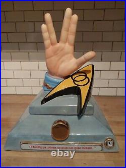 Vintage Star Trek Live Long And Prosper Cookie Jar