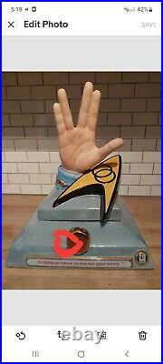 Vintage Star Trek Live Long And Prosper Cookie Jar