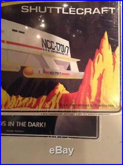 Vintage Star Trek Original Issue Sealed 5 model kit Lot Rare Spock Enterprise