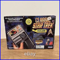 Vintage Star Trek Science Tricorder With Lights And Sound. 1995 PLAYMATES
