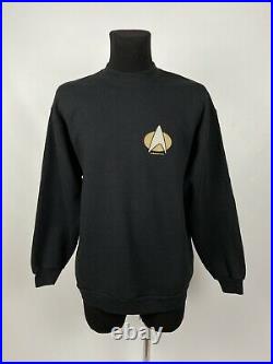Vintage Star Trek Sweatshirt 1994 Black Size XL
