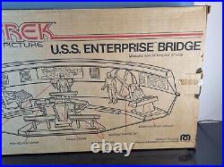 Vintage Star Trek The Motion Picture USS Enterprise Brdge Set Mego Corp Sealed