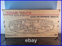 Vintage Star Trek The Motion Picture USS Enterprise Brdge Set Mego Corp Sealed