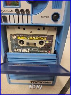 Vintage Star Trek Tricorder With Original Box & tape