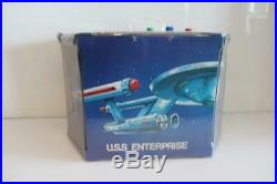 Vintage Star Trek USS Enterprise Action Playset 1975 Mego 51210 in Original Box