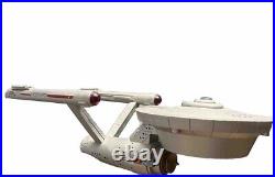 Vintage Star Trek USS Enterprise NCC-1701 Light Up Lamp-Rare No Base