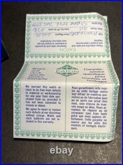 Vintage Timex Star Trek Wrist Watch Never Worn Original Box? NEW Battery