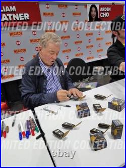 WILLIAM SHATNER Cap Kirk Signed Star Trek Classic Communicator COA & PICTURES