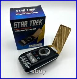 WILLIAM SHATNER Cap Kirk Signed Star Trek Classic Communicator COA & PICTURES