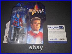 WILLIAM SHATNER signed autograph in person STAR TREK KIRK FIGURE ACOA CERTIFICATE