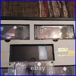 WOW! Star Trek TNG Original Film Cels 5 cell collection set & Display RARE