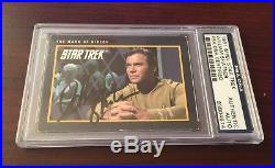 William Shatner Autograph Signed 1991 Impel Star Trek Card PSA/DNA