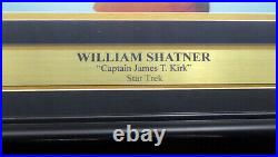 William Shatner Autographed Signed Framed 11x14 Photo Star Trek Jsa 160703
