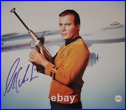William Shatner Autographed Star Trek 8x10 With Certification