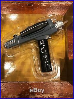 William Shatner Autographed StarTrek Classic Phaser Witness JSA Authenticated