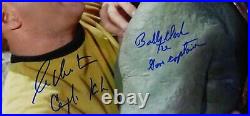 William Shatner Bobby Clark Gorn Signed Autograph JSA Star Trek Kirk 16 x 20