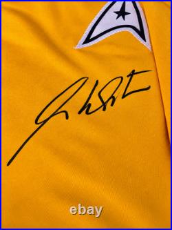 William Shatner Captain Kirk Autographed Star Trek Shirt Prime Time Cert