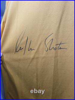 William Shatner Captain Kirk Autographed Star Trek Uniform Shirt
