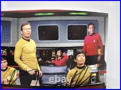 William Shatner Leonard Nimoy Autographed Star Trek 8x10 Capt Kirk & Spock COA