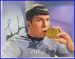 William Shatner Leonard Nimoy Star Trek Signed Photos with COA