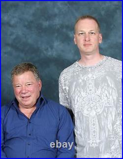 William Shatner & Leonard Nimoy Star Trek Signed Psa/dna Photo Z99457