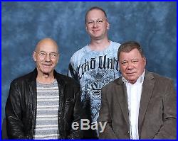 William Shatner & Leonard Nimoy Star Trek Signed Psa/dna Photo Z99461