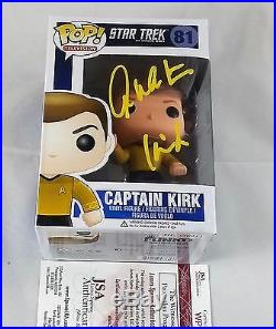 William Shatner SIGNED Funko Pop Autograph JSA COA Star Trek Kirk RARE VAULTED 2