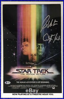 William Shatner Signed 11x17 Poster Autographed BAS COA ITP Witnessed Star Trek