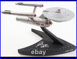 William Shatner Signed 1993 Star Trek USS Enterprise Collectible (JSA) COA