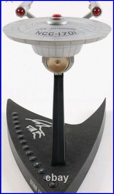 William Shatner Signed 1993 Star Trek USS Enterprise Collectible (JSA) COA