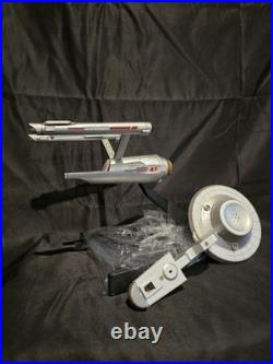 William Shatner Signed 1993 Star Trek USS Enterprise Collectible (JSA) COA