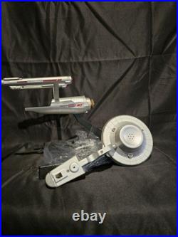 William Shatner Signed 1993 Star Trek USS Enterprise Collectible (JSA) COA