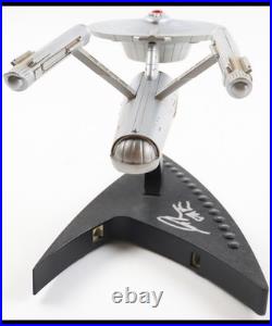 William Shatner Signed 1993 Star Trek USS Enterprise Collectible (JSA) COA