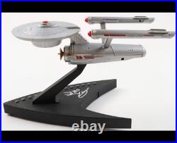 William Shatner Signed 1993 Star Trek USS Enterprise Collectible (JSA) COA