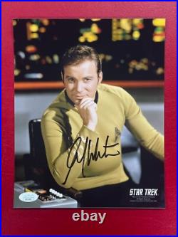 William Shatner Signed 8x10 Photo with JSA Cert Original Star Trek Actor